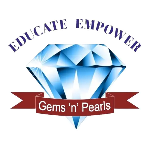 Gems and pearls logo